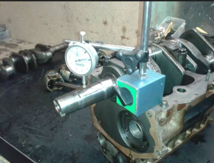 Contr&ocirc;le circularit&eacute; palier vilebrequin